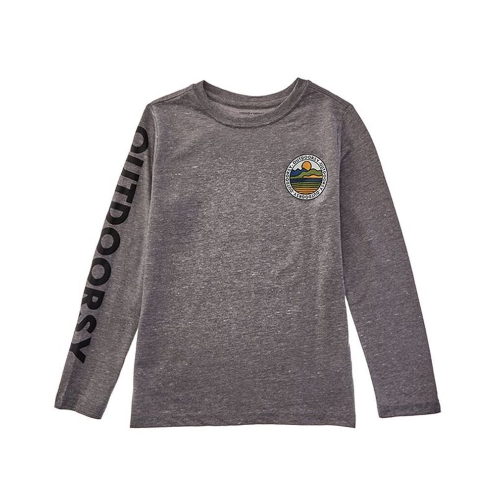 Threads 4 Thought Boys  Outdoorsy Graphic T-Shirt, Grey